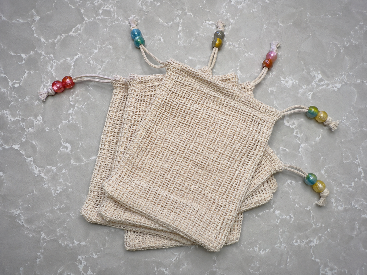 Natural Fiber Soap Pouch